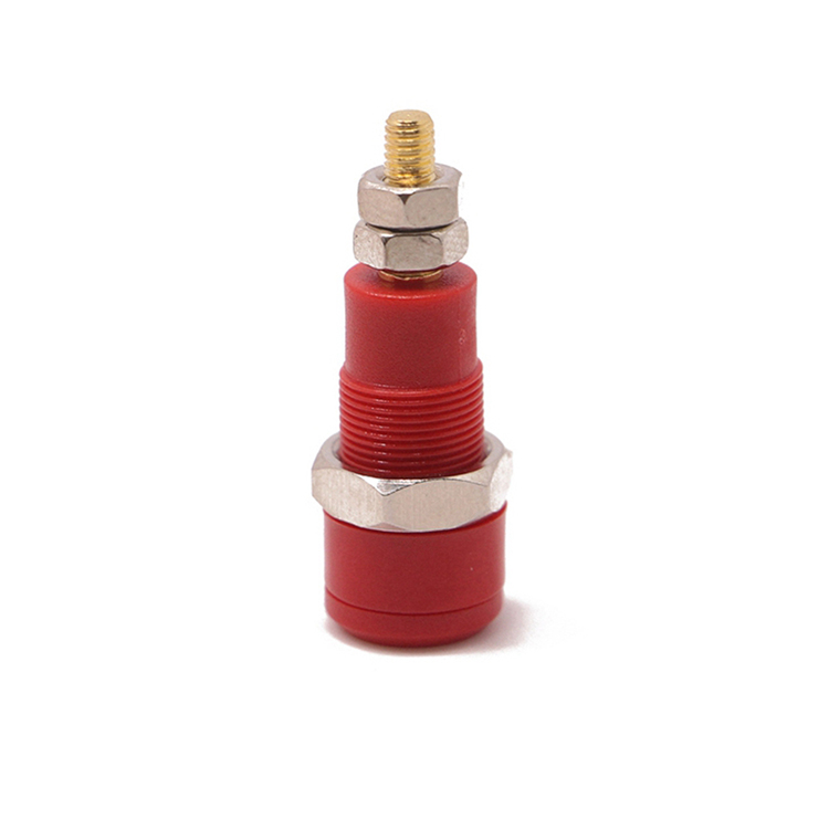 24.131 镀金2mm面板插孔2mm Socket with M3 SCREW CONNECTION热卖接线柱