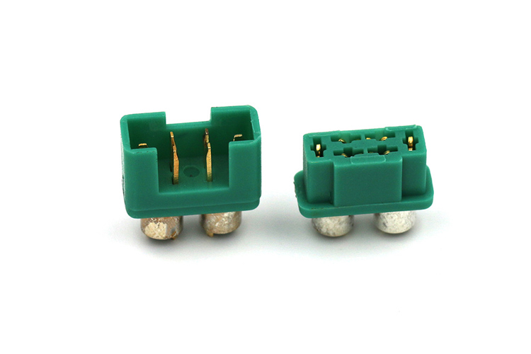 AM-1016B 艾迈斯MPX带银色保护环连接器六芯插头尼龙塑套AMASS正品模型配件